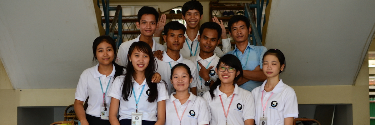 Photo de groupe des membres du club newspaper de PNC