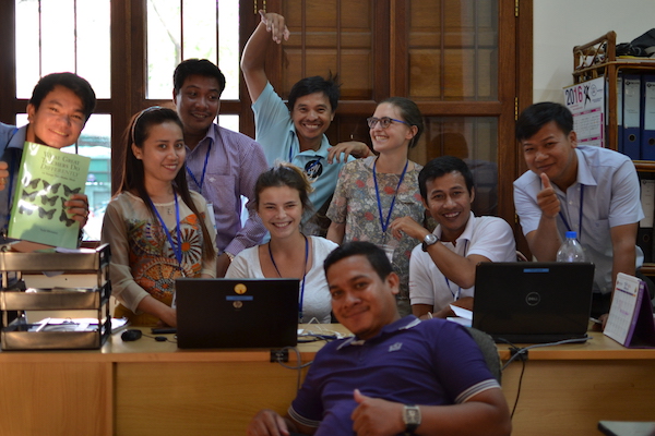 PNC staff in education and selection office group photo.