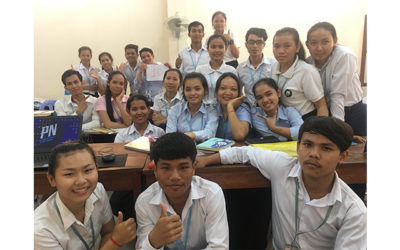 Cambodge – IT Research: un projet en autonomie complète pour les étudiants en SNA