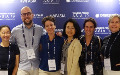 Passerelles numériques at the Women’s Forum Asia